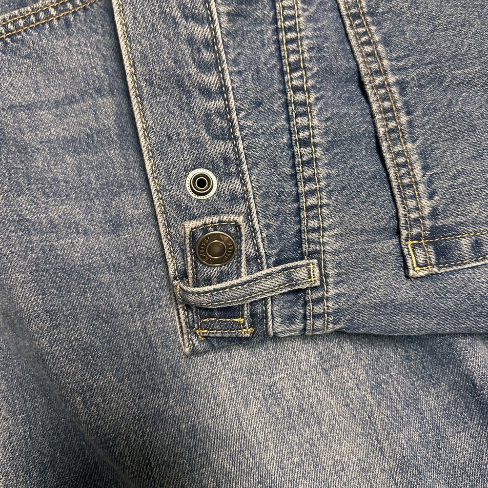 Wide Leg Denim Jeans - Picture 5 of 10